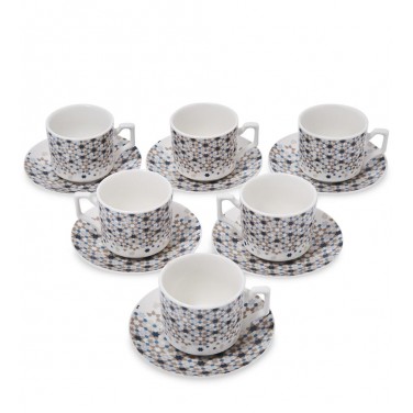 Чайный набор Восточный цветок (на 6 персон)