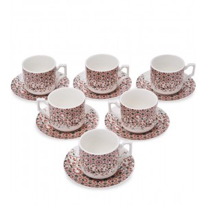 Чайный набор Цветочная мозаика (на 6 персон)