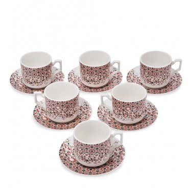 Чайный набор Цветочная мозаика (на 6 персон)