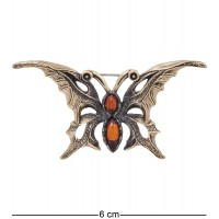 Фигурка - брошь Махаон (янтарь) Фигурка - брошь Махаон (янтарь)