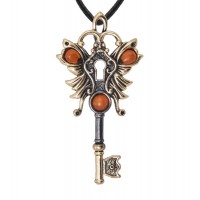 Подвеска Волшебный ключик (янтарь) Подвеска Волшебный ключик (янтарь)