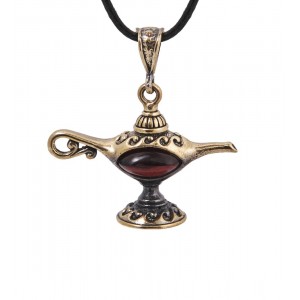 Подвеска Лампа Аладдина (янтарь) Подвеска Лампа Аладдина (янтарь)