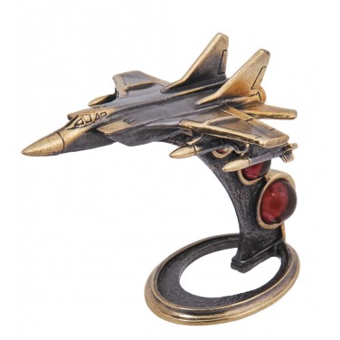 Фигурка Самолет МиГ-31 (янтарь)