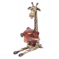 Фигурка Удивленный жираф (янтарь) Фигурка Удивленный жираф (янтарь)