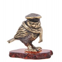 Фигурка Воробей Бендер (янтарь)