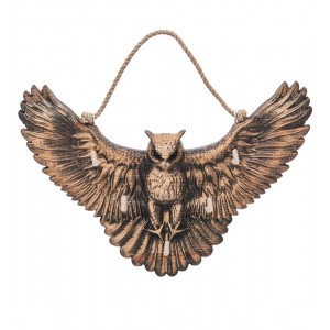 Ключница настенная Сова на охоте