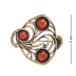 Фигурка - брошь Мелисса (янтарь)