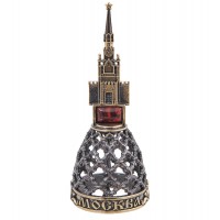 Фигурка Колокольчик - Спасская башня (янтарь)
