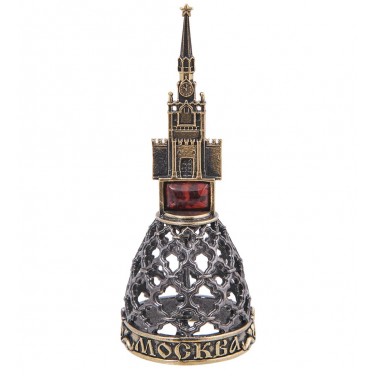 Фигурка Колокольчик - Спасская башня (янтарь)