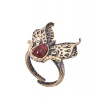 Кольцо Лунный мотылек (янтарь) Кольцо Лунный мотылек (янтарь)