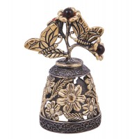 Фигурка Колокольчик с бабочками (янтарь) Фигурка Колокольчик с бабочками (янтарь)