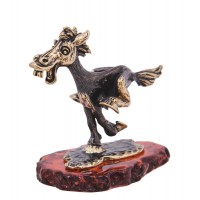 Фигурка Ретивый конь (янтарь) Фигурка Ретивый конь (янтарь)