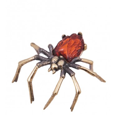 Фигурка Опасный паук (янтарь)