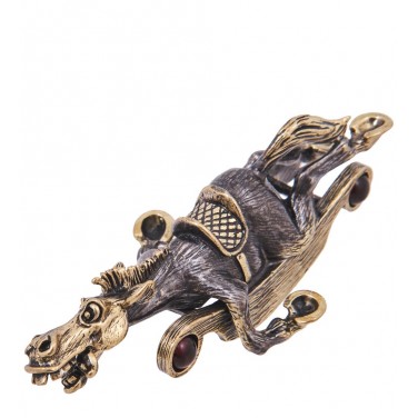 Фигурка Конь весельчак (янтарь)