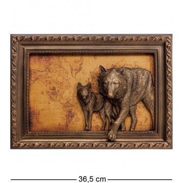 Картина с 3D эффектом Волк и волчица
