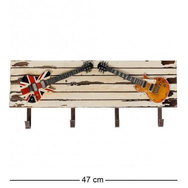 Подарочное панно с крючками Две гитары
