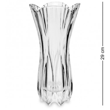 Стеклянная ваза Ледяной цветок