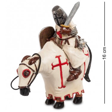 Фигурка Воин-крестоносец на коне