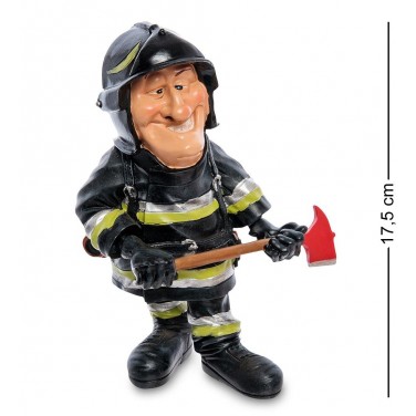 Статуэтка Пожарный с топором