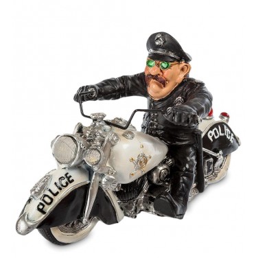 Фигурка Полицейский на мотоцикле