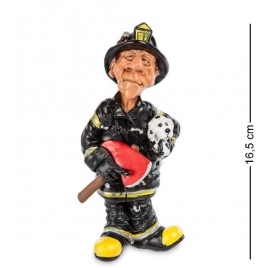 Статуэтка Пожарный с щенком