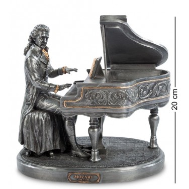 Статуэтка Моцарт за роялем