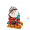 Фигурка Дедушка Мороз на санках