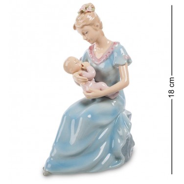 Музыкальная статуэтка Мама с малышом