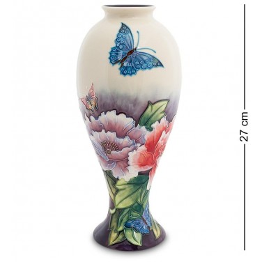 Фарфоровая ваза Радужный флорариум (ручная работа)