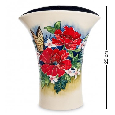 Фарфоровая ваза Сладкий нектар цветов (ручная работа)