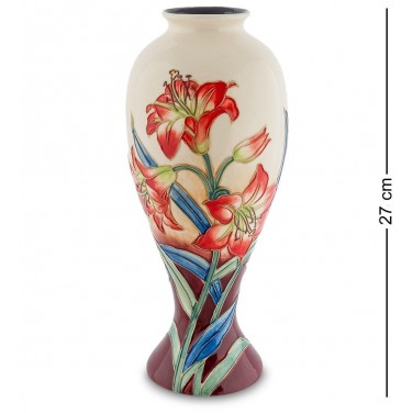 Фарфоровая ваза Королевская лилия