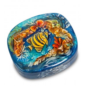 Шкатулка Рыбкино царство (ручная работа)