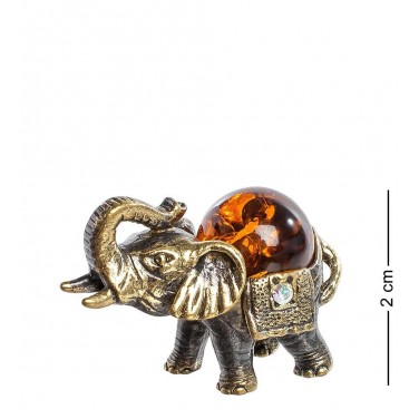 Фигурка Королевский слон (янтарь)