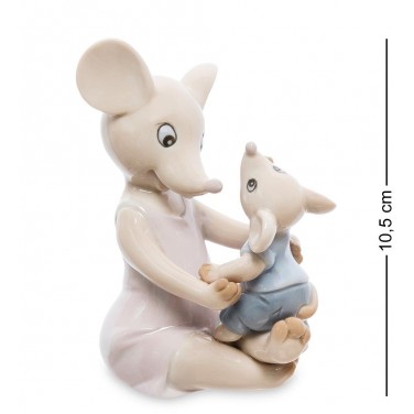 Фигурка Мышка с малышом
