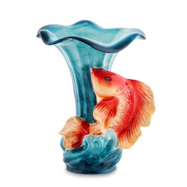Стеклянная ваза Сказочная рыбка