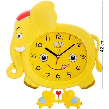 Часы настенные Жёлтый слонёнок