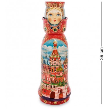 Футляр для бутылки Москва-краса