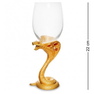 Бокал для вина Золотая кобра