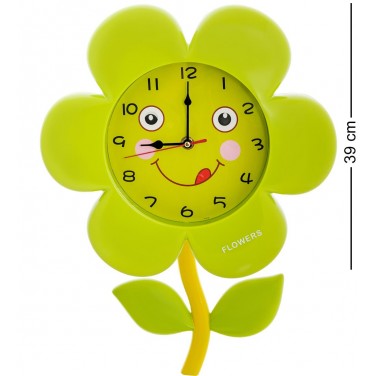 Часы настенные Весенний цветок