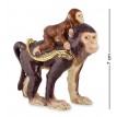Шкатулка Обезьяна с детенышем