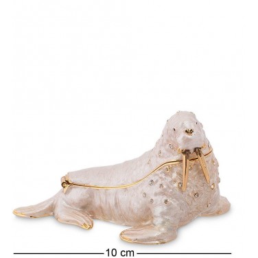 Шкатулка Розовый морж