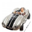 Фигурка Shelby Cobra 427 SC Silver maxi