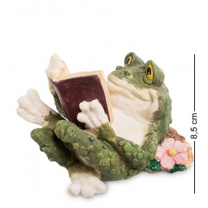Фигурка Лягушка с книгой