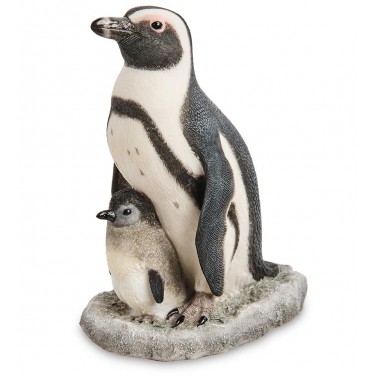 Статуэтка Пингвиненок с мамой
