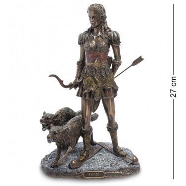 Статуэтка Скади - зимняя богиня охоты и гор
