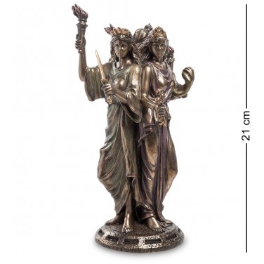 Статуэтка Геката - богиня Луны, магии и колдовства