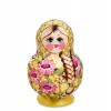 Матрешка Розовые ромашки - Фото № 6