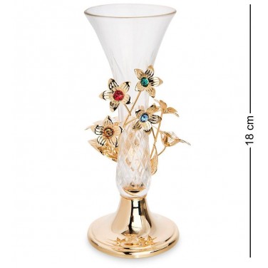Декоративная ваза Золотой букет