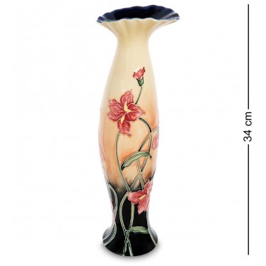 Фарфоровая ваза Цветочный закат