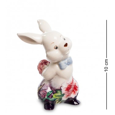Фигурка Кролик с цветами